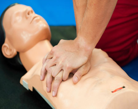First aid training